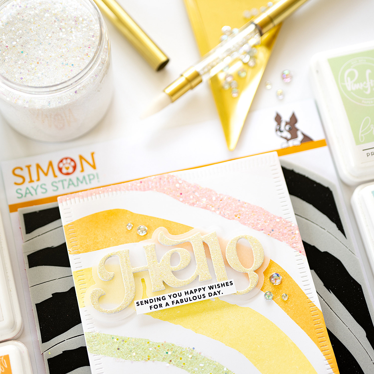 Simon Says Stamp Dear Friend Release Blog Hop Day 1 + PRIZES! - Lea ...