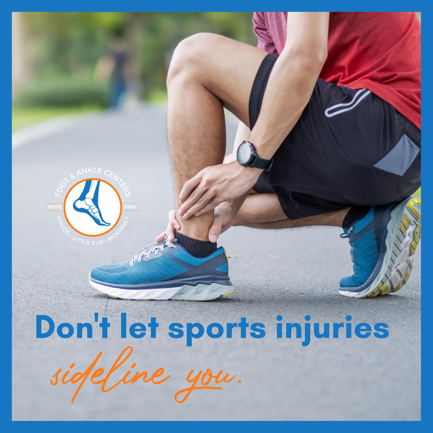 Sports Injury Foot and Ankle Care in Frisco, Little Elm, & McKinney ...