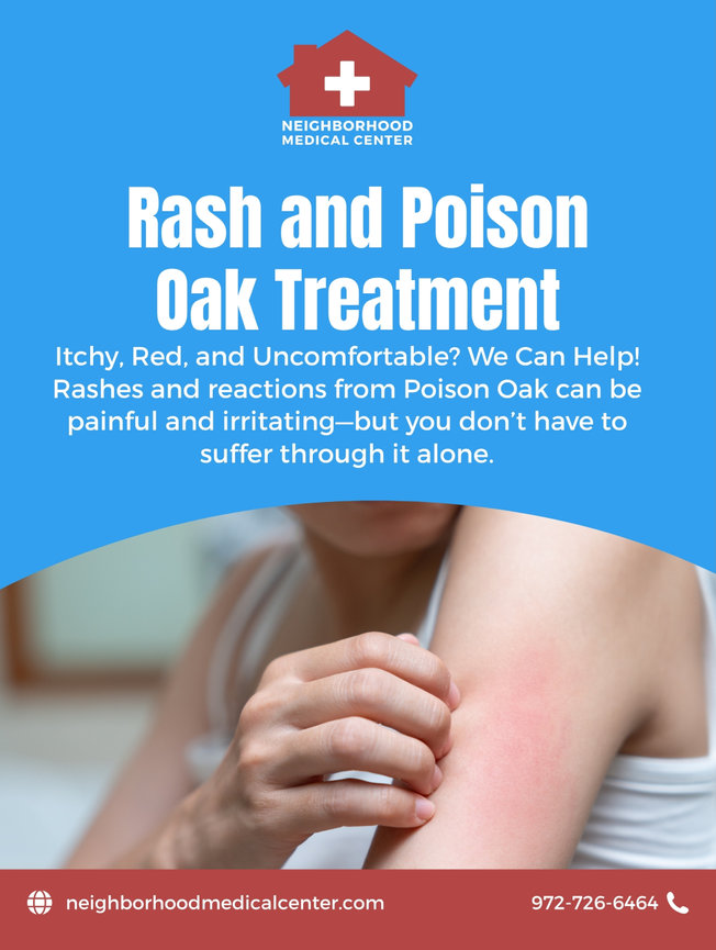 Oak Pollen Rash Rash and Poison Oak Treatment at NMC | Dallas, TX