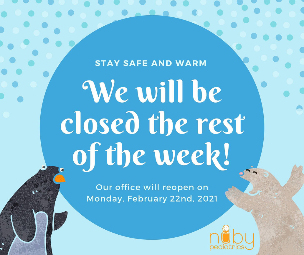 Closed for the Week Nuby Pediatrics